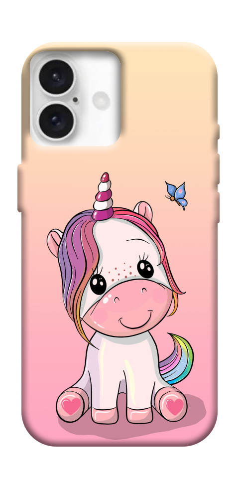 Чехол Сute unicorn для iPhone 16 Plus