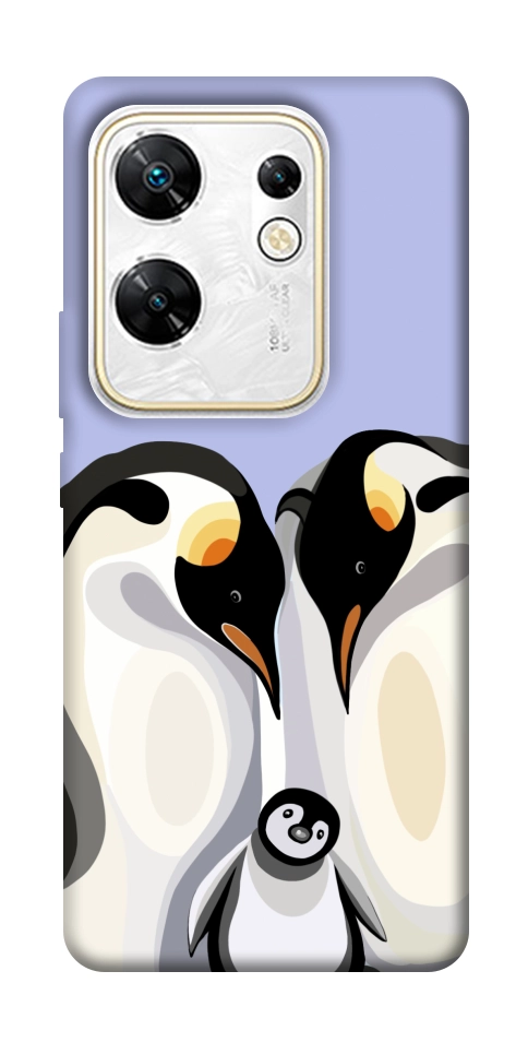 Чохол Penguin family для Infinix Zero 30 4G