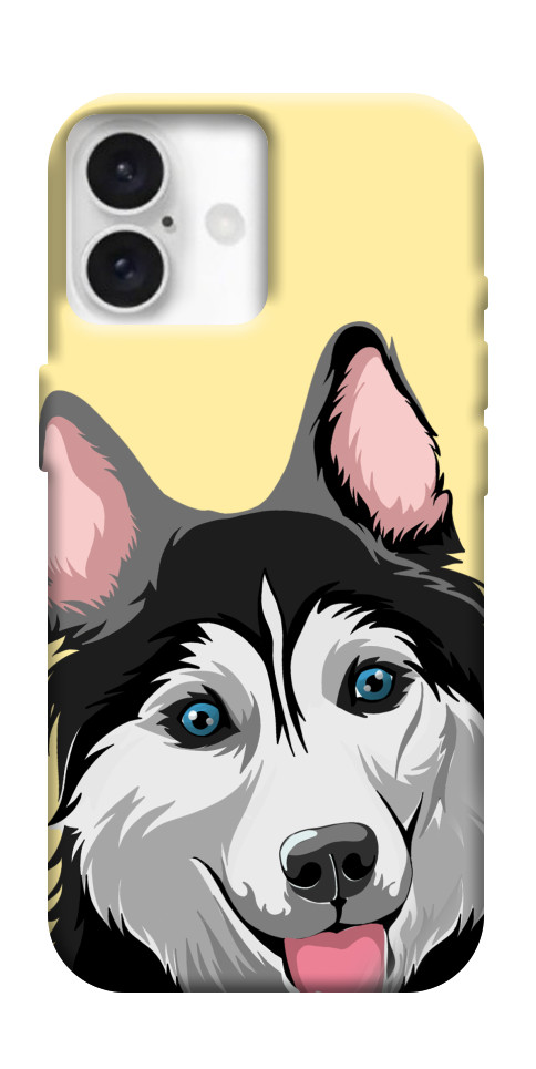 Чехол Husky dog для iPhone 16 Plus