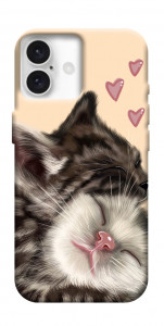 Чехол Cats love для iPhone 16 Plus