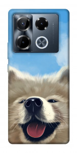 Чехол Samoyed husky для Infinix Note 40 Pro 4G