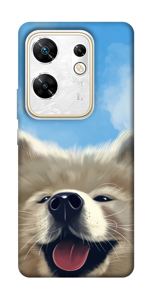 Чохол Samoyed husky для Infinix Zero 30 4G