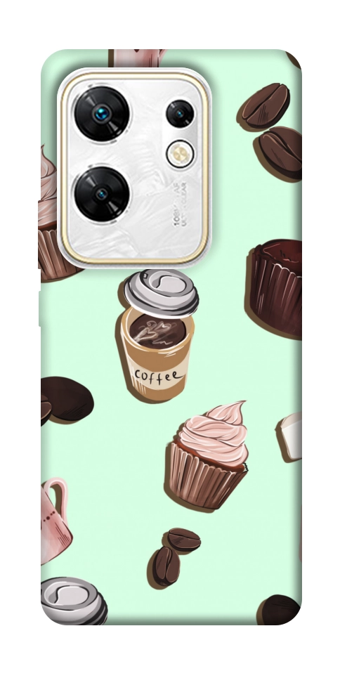 Чохол Coffee and sweets для Infinix Zero 30 4G