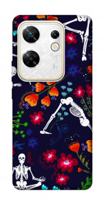 Чохол Yoga skeletons для Infinix Zero 30 4G