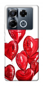 Чохол Heart balloons для Infinix Note 40 Pro 4G