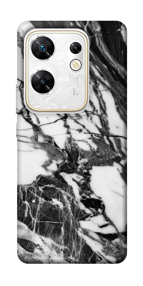 Чохол Calacatta black marble для Infinix Zero 30 4G