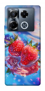 Чехол Red Strawberry для Infinix Note 40 Pro 4G