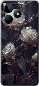 Чехол для Realme C51 Рози 2 (Black)