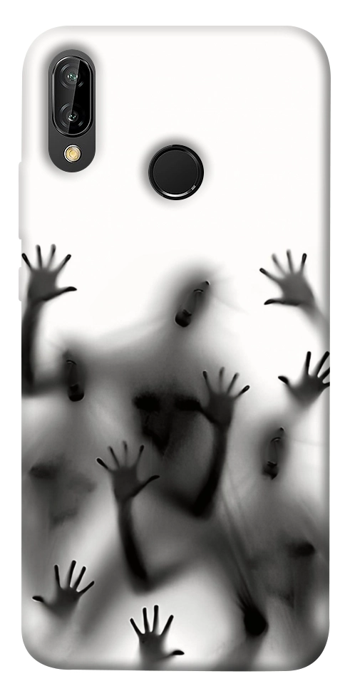 Чехол Shadows of horror для Huawei P20 Lite