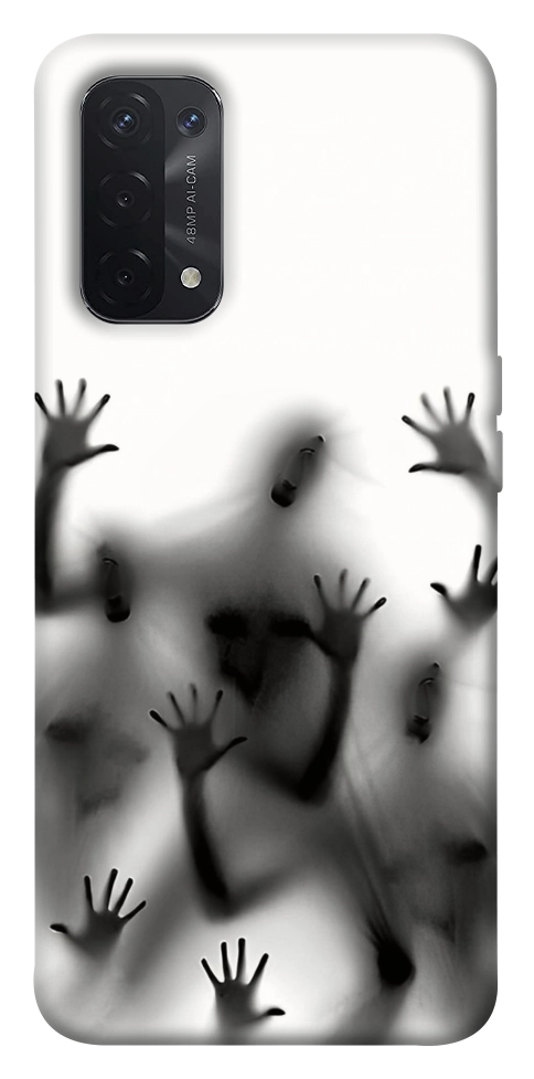 Чехол Shadows of horror для Oppo A74 5G