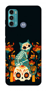 Чохол Bones and Blooms для Motorola Moto G60