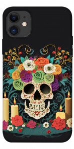 Чехол Skull of celebration для iPhone 11