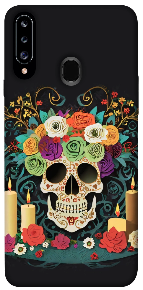 Чехол Skull of celebration для Galaxy A20s (2019)