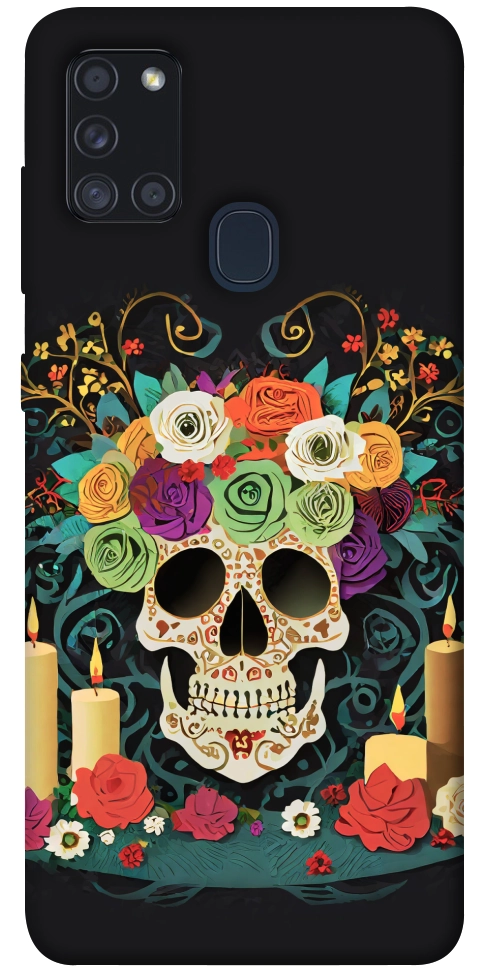 Чехол Skull of celebration для Galaxy A21s (2020)