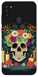 Чохол Skull of celebration для Galaxy M11 (2020)