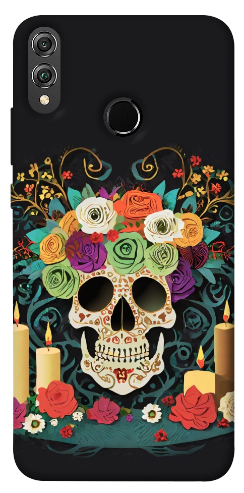 Чехол Skull of celebration для Huawei Honor 8X