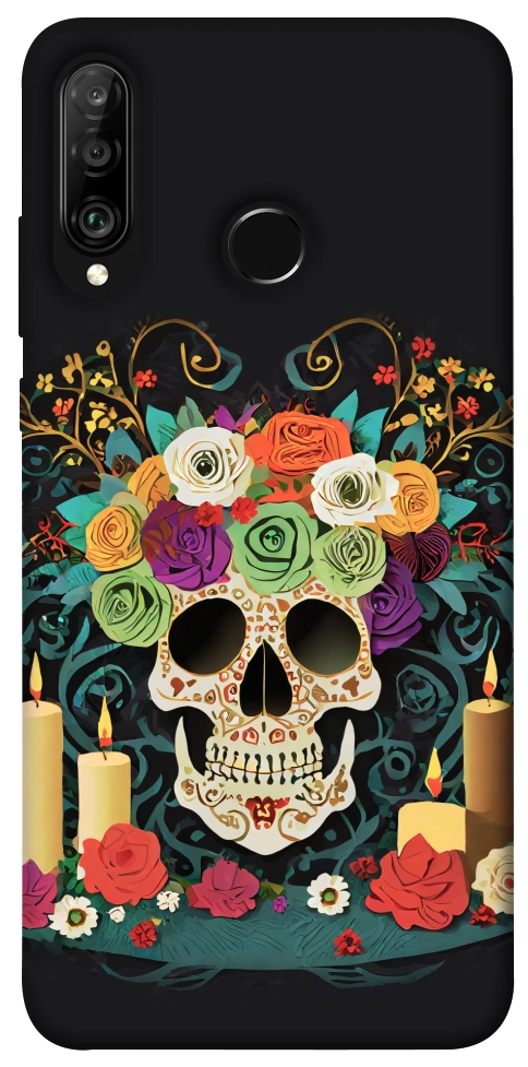 Чохол Skull of celebration для Huawei P30 Lite