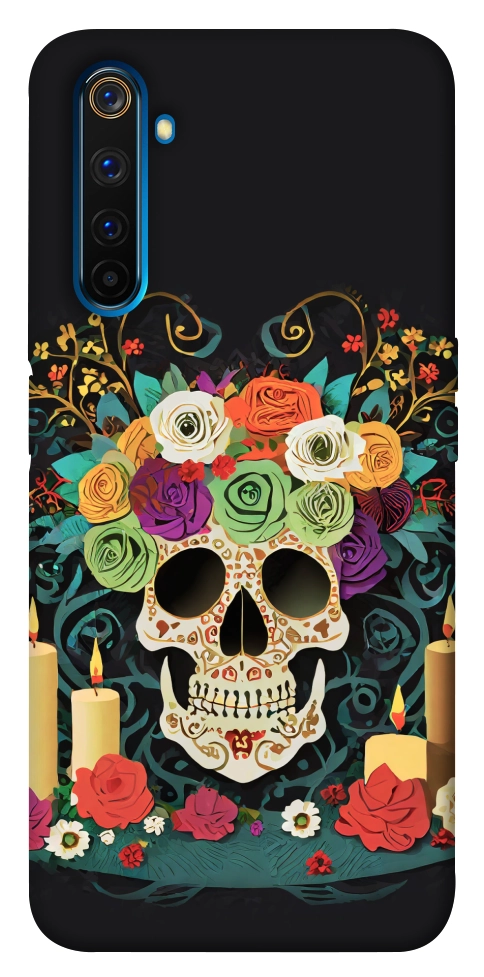 Чехол Skull of celebration для Realme 6 Pro