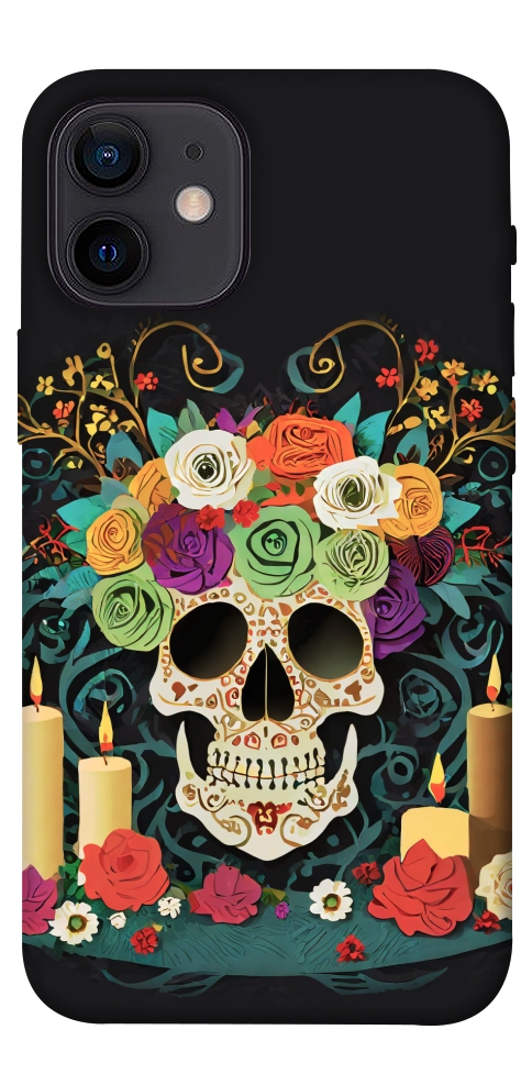 Чехол Skull of celebration для iPhone 12 mini