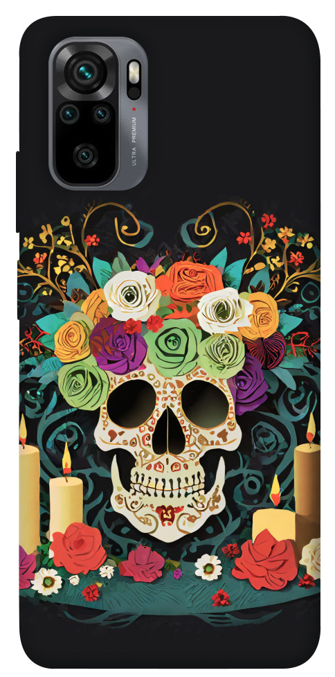 Чехол Skull of celebration для Xiaomi Redmi Note 10