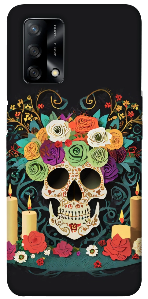 Чохол Skull of celebration для Oppo A74 4G