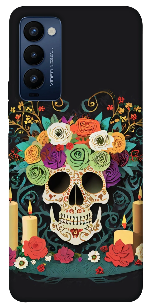 Чохол Skull of celebration для TECNO Camon 18P