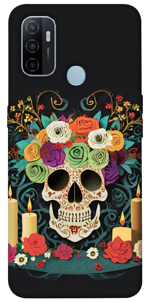 Чехол Skull of celebration для Oppo A32