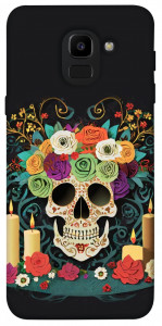 Чехол Skull of celebration для Galaxy J6 (2018)