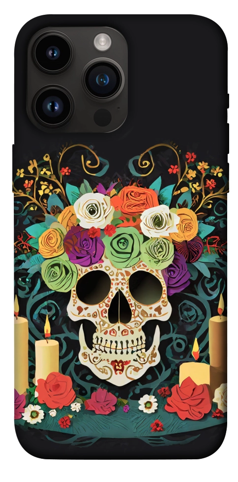 Чехол Skull of celebration для iPhone 14 Pro Max