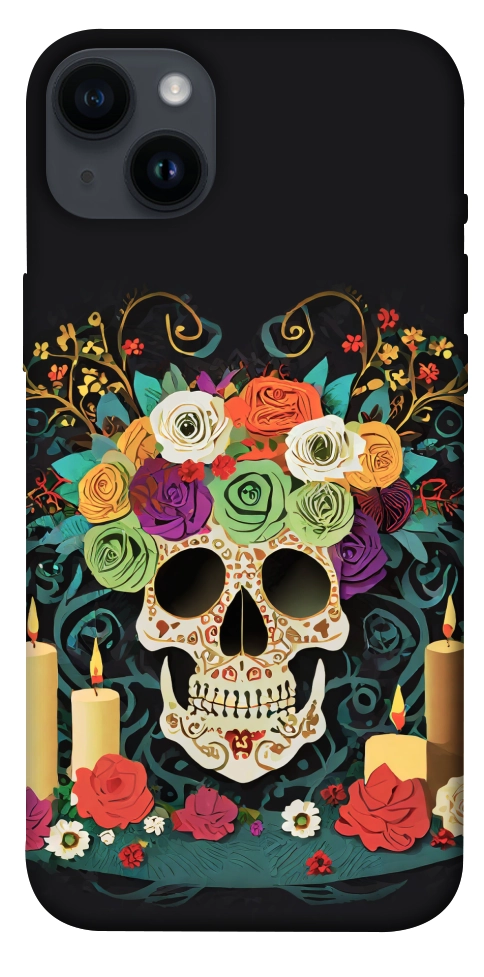 Чехол Skull of celebration для iPhone 14 Plus