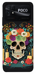 Чехол Skull of celebration для Xiaomi Poco C40