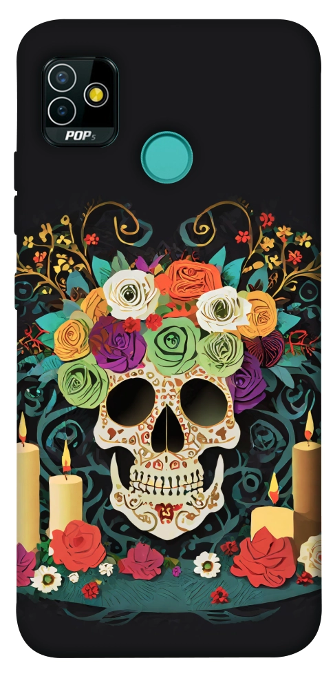 Чохол Skull of celebration для TECNO Pop 5