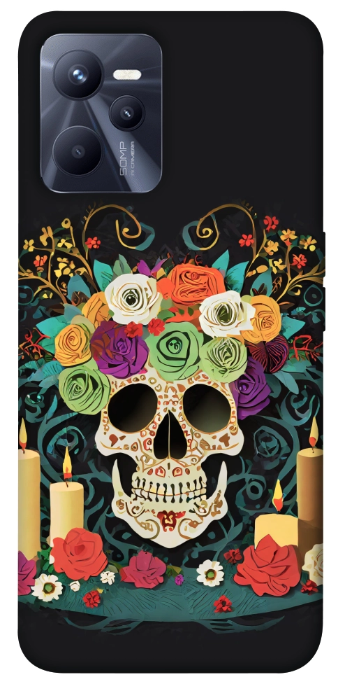 Чехол Skull of celebration для Realme C35