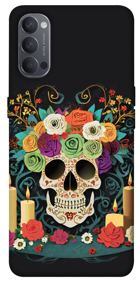 Чехол Skull of celebration для Oppo Reno 4