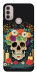 Чохол Skull of celebration для Motorola Moto E40