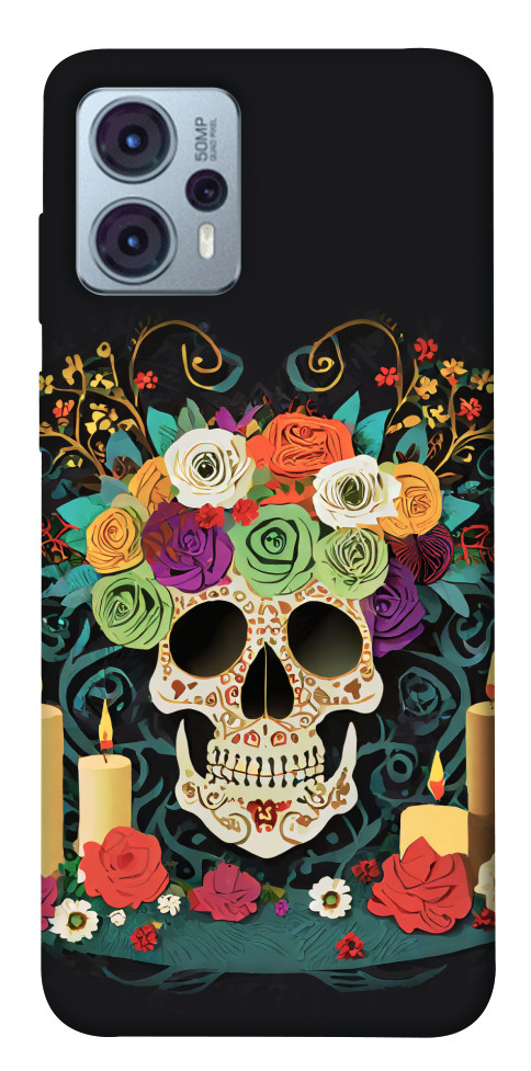 Чехол Skull of celebration для Motorola Moto G23