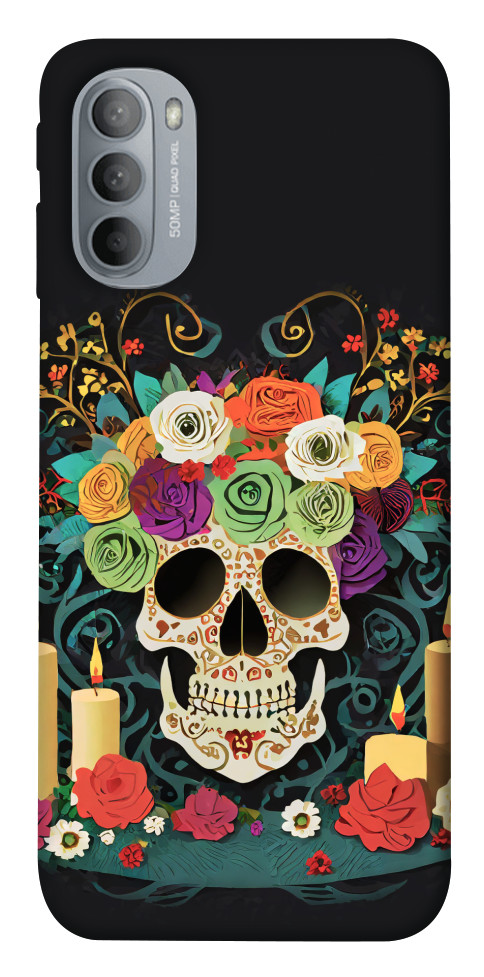 Чохол Skull of celebration для Motorola Moto G31