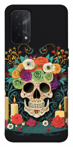 Чехол Skull of celebration для Oppo A74 5G