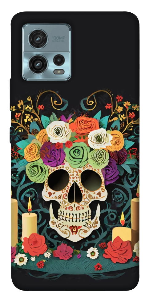 Чохол Skull of celebration для Motorola Moto G72