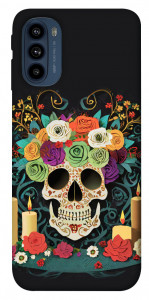 Чехол Skull of celebration для Motorola Moto G41