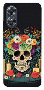 Чохол Skull of celebration для Oppo A17