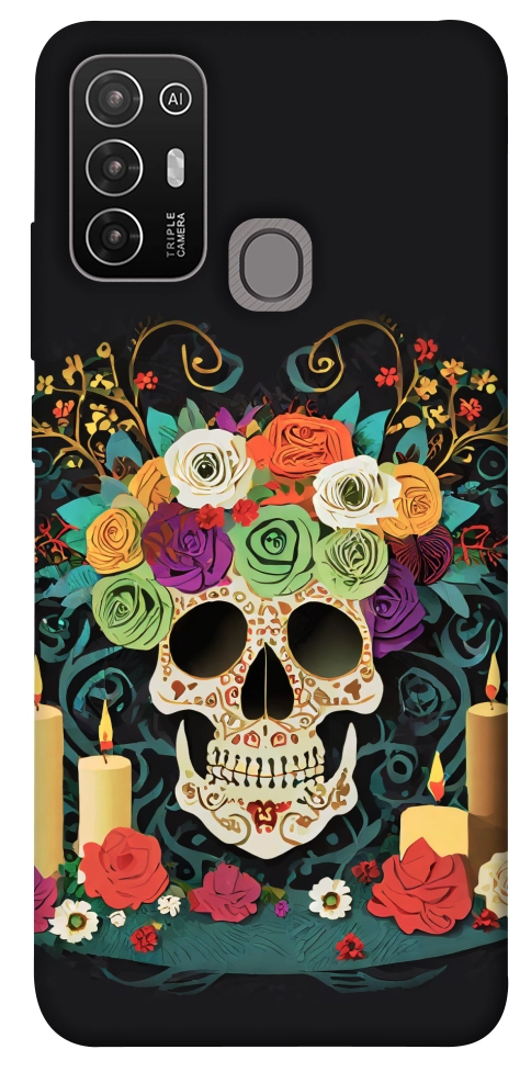 Чехол Skull of celebration для ZTE Blade A52