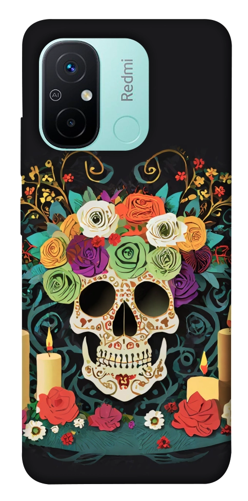 Чехол Skull of celebration для Xiaomi Redmi 12C