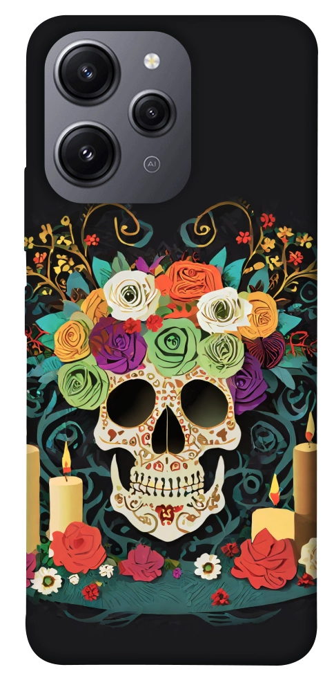 Чехол Skull of celebration для Xiaomi Redmi 12