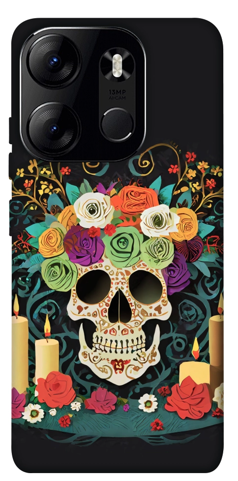 Чехол Skull of celebration для Tecno Spark Go 2023