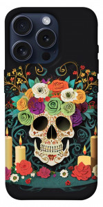 Чехол Skull of celebration для iPhone 15 Pro