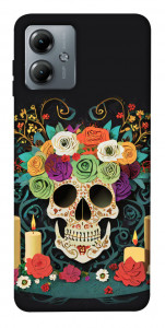 Чохол Skull of celebration для Motorola Moto G14