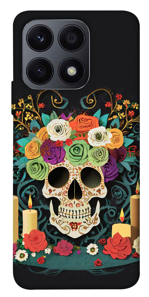 Чехол Skull of celebration для Huawei Honor X8a