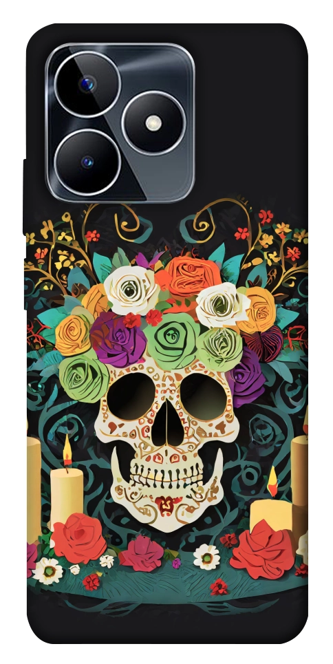 Чехол Skull of celebration для Realme C53