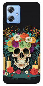 Чехол Skull of celebration для Motorola Moto G84